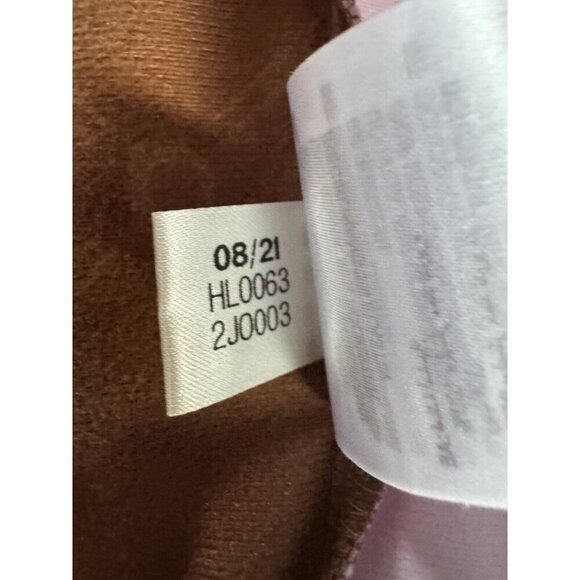 Adidas Woman's Sz 3X Retro Luxury Track Full Zip Jacket Brown Pink - Picture 9 of 12